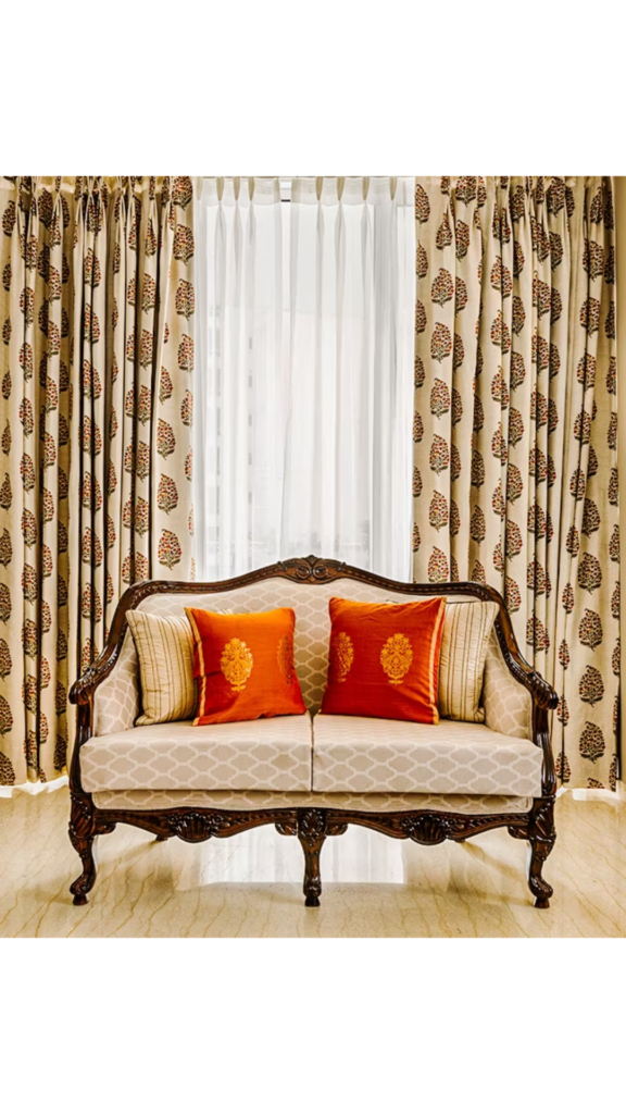 10.Traditional Camelback Sofa